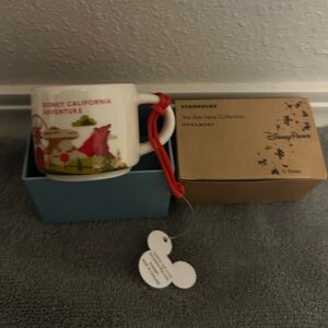 Starbucks Disney California Adventure Ornament Mug NIB